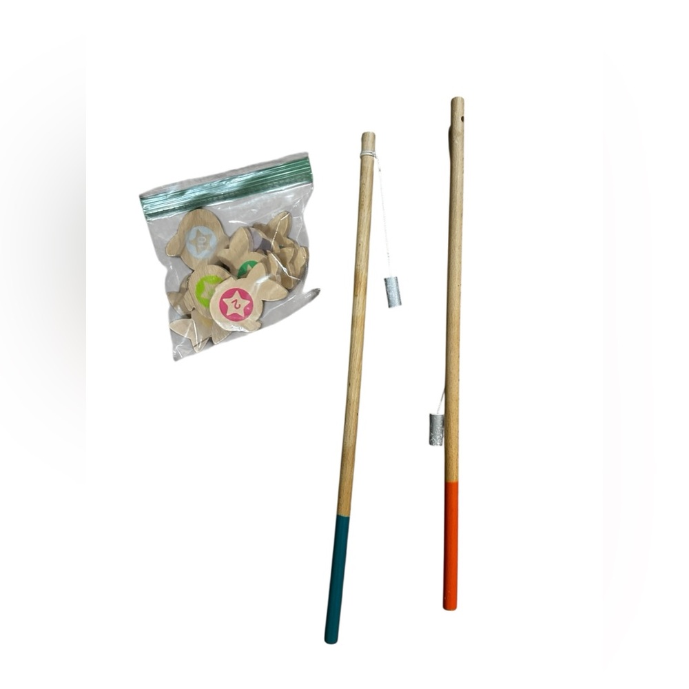 Wooden Fishing Game Set